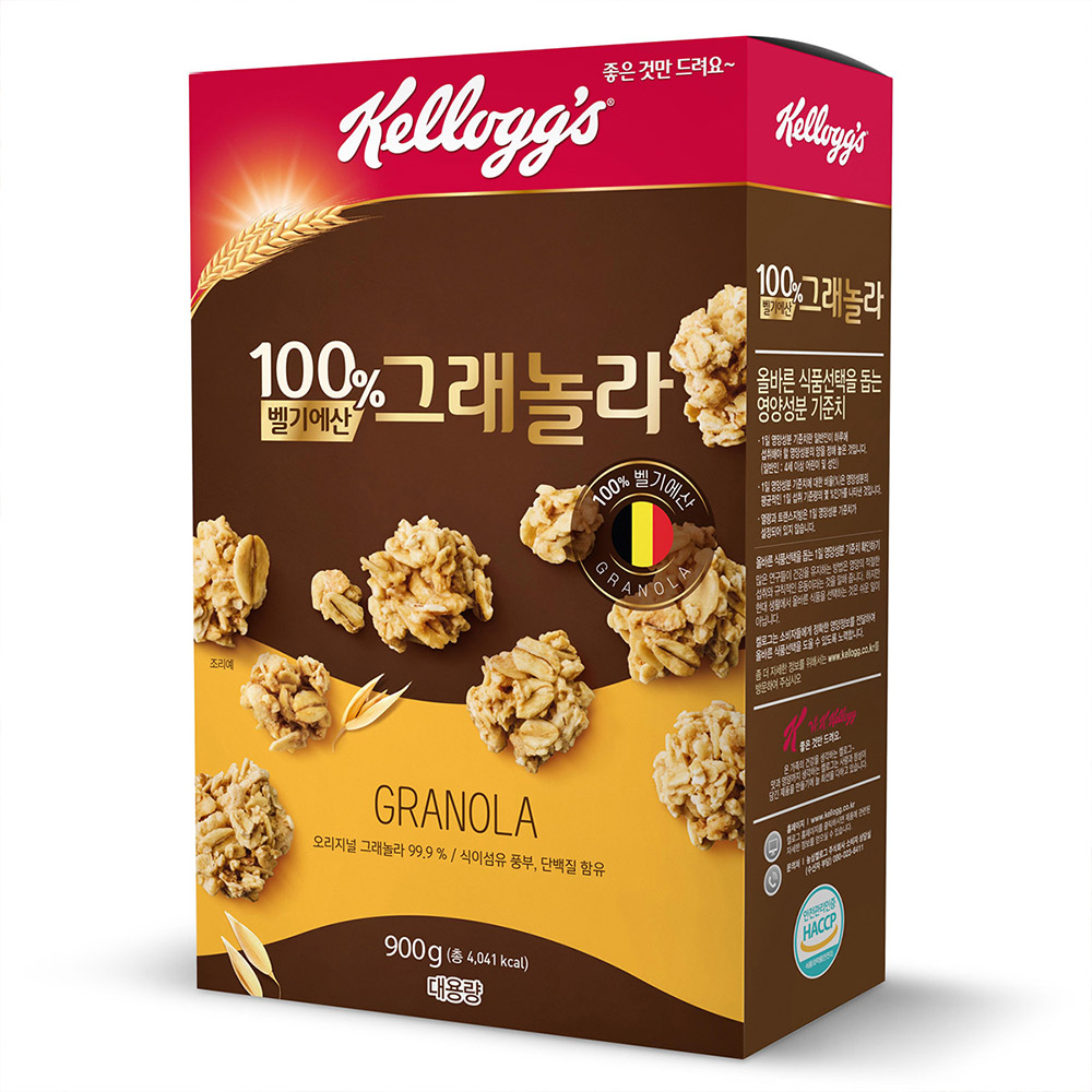 켈로그 100% 벨기에산 그래놀라 시리얼 48,990원