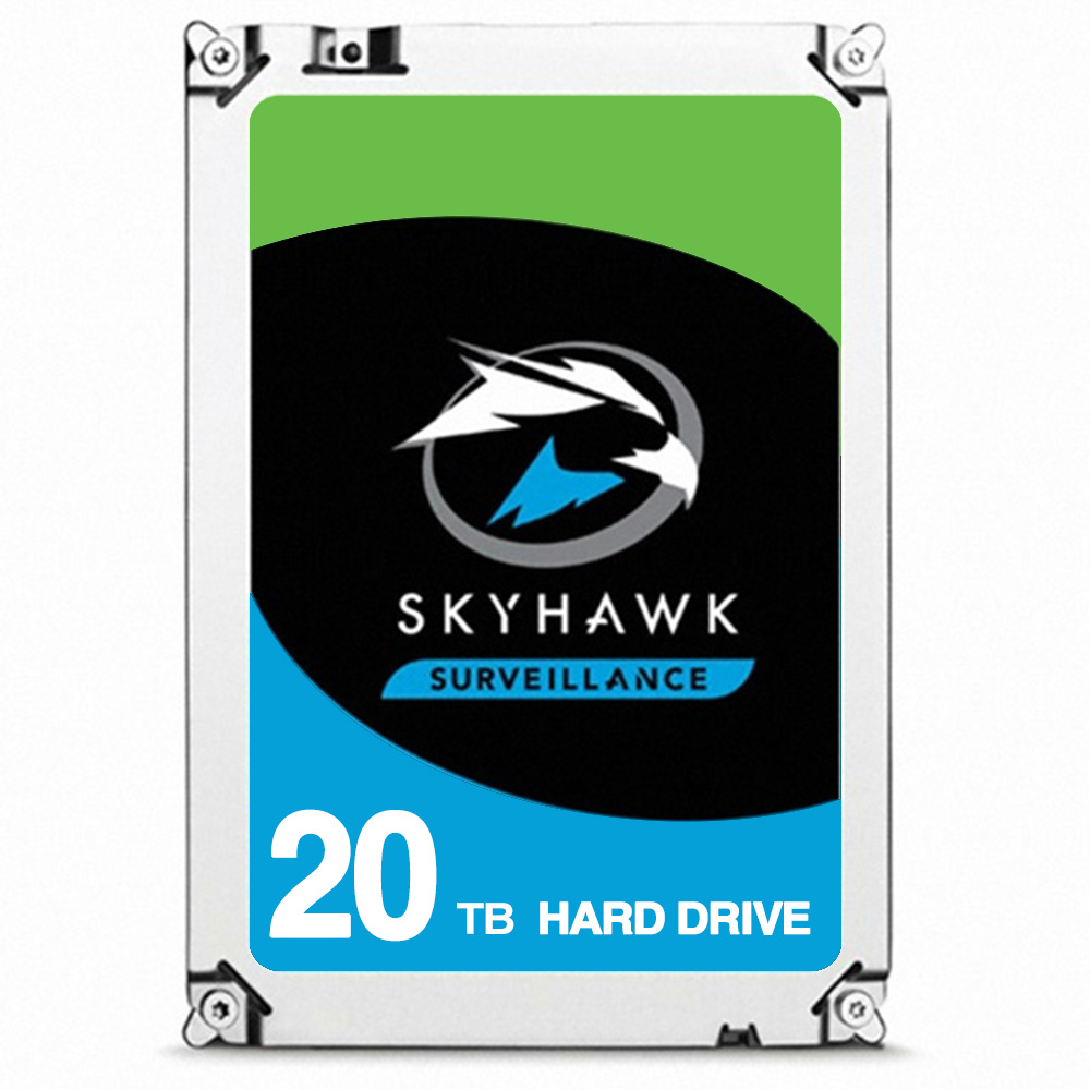씨게이트 Seagate SkyHawk AI 20TB (ST20000VE002/ST20000VE003) - CCTV, DVR, NVR, 녹화기용 1,190,000원