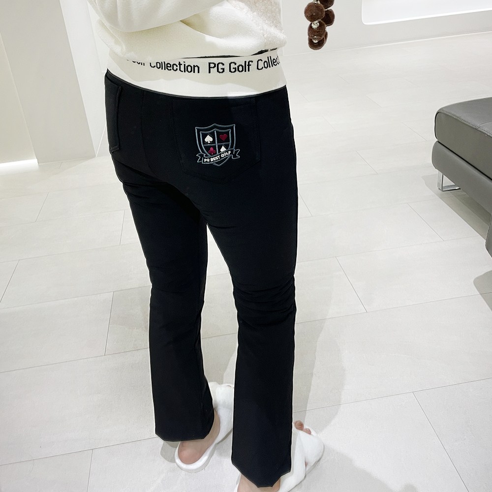 투솜 여성골프바지 여자골프팬츠 겨울골프바지 스페이스 자수 패딩 허리밴딩 골프바지 여자 겨울 골프웨어 팬츠 여성 기모 방한 보온 89,800원
