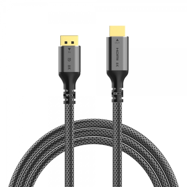 케선화 8K DP v1.4 to HDMI v2.1 케이블 1m NEXT-ZDPHC8421-8K 27,300원