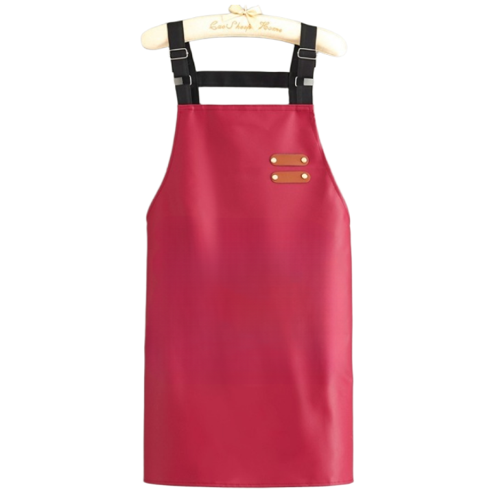 심쿵하니 주방 방수 h형 앞치마, 1개, 레드 7,900원
