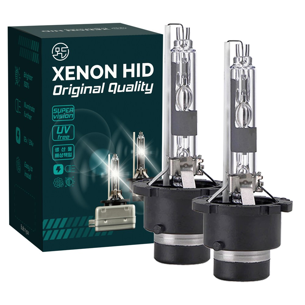 모든상사 HID 램프 제논 벌브 6000K 1셋트, D2R, 2개 27,700원