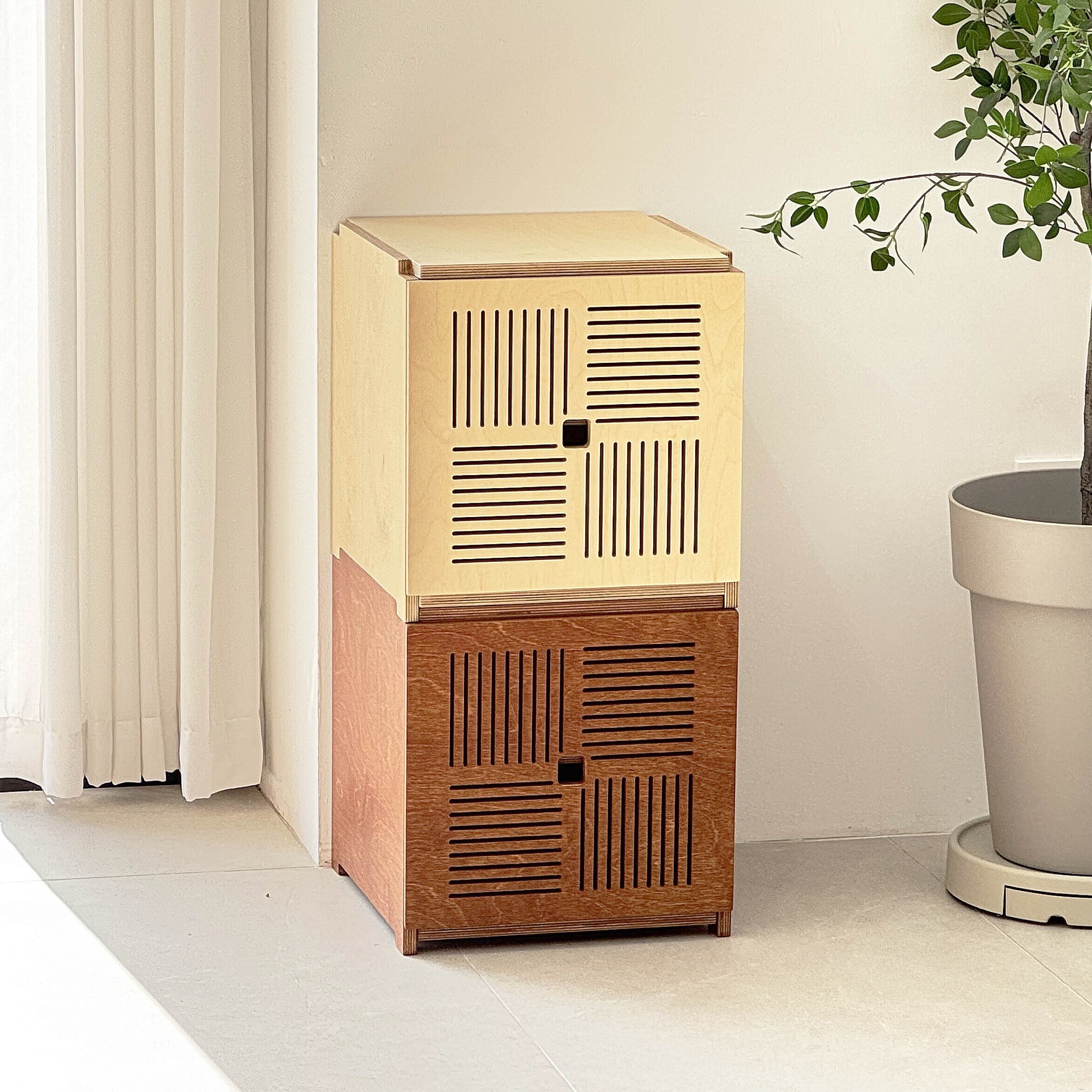 양장박웍스 큐브 모듈 수납함 셋탑박스 공유기 보관함 셋톱박스 멀티탭 정리함 소품정리 148,000원