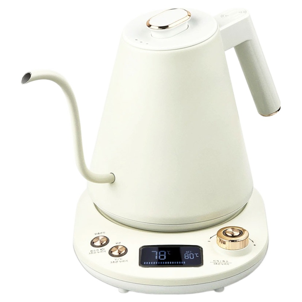 에버튼하우스 푸어오버 전기주전자, EHGF-CK121A(화이트) 35,470원