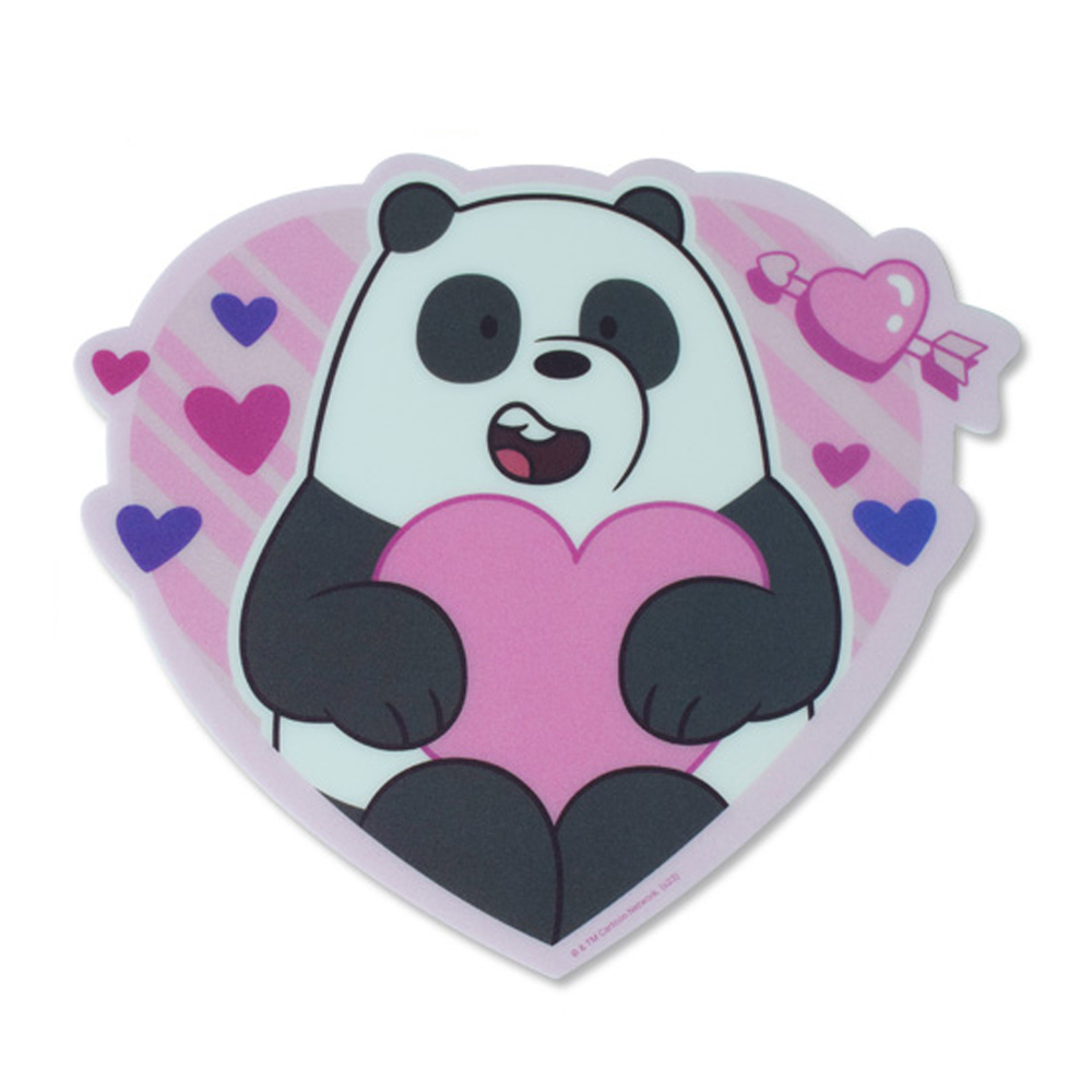 위베어베어스 하트 마우스패드 판다 노트북 데스크탑 3,000원