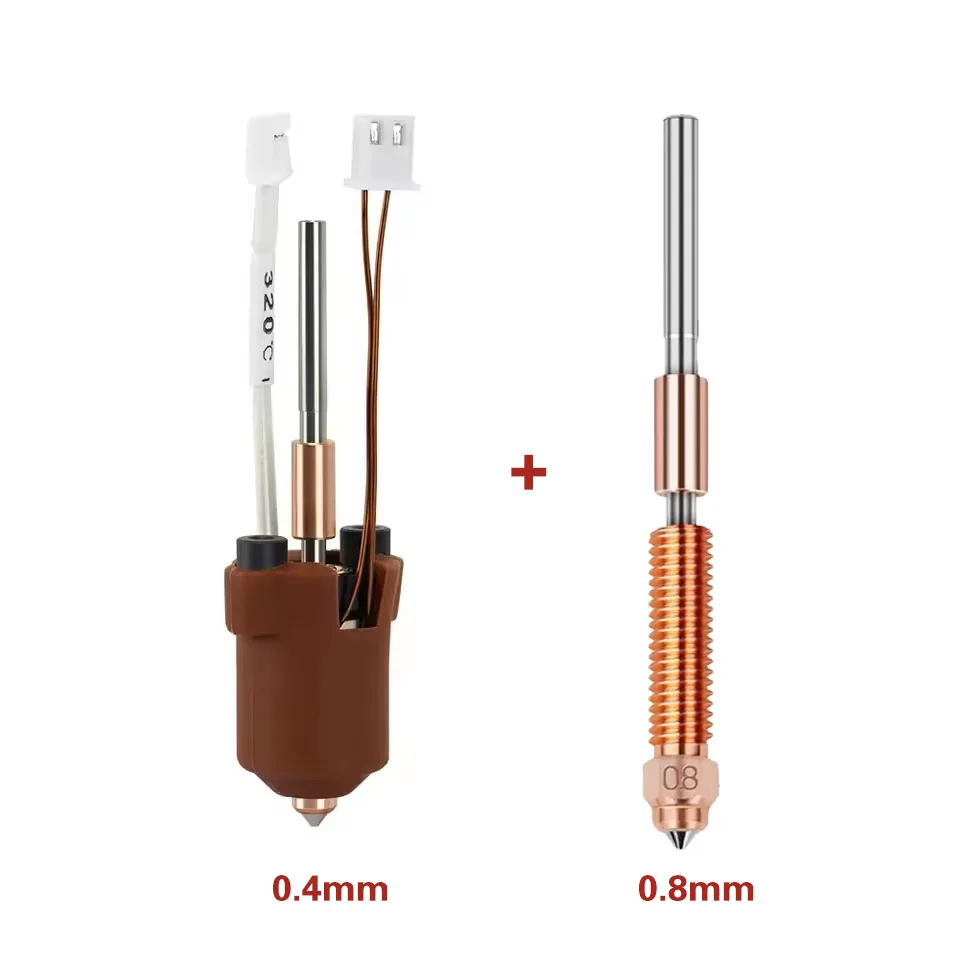 Creality K1C 히팅 블록 K1c 핫엔드 업그레이드 히트싱크 퀵 스왑 노즐 키트 K1 Max 어셈블리용) 24,300원