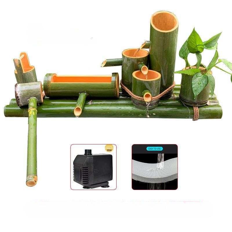 대나무 분수대 장식 카페 인테리어 미니 천연가습 실내 거실 27,800원