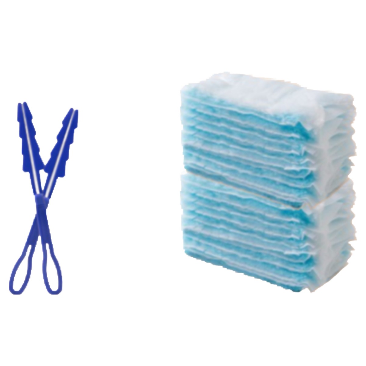 데이유즈 먼지쓱싹 일회용 먼지털이 세트 핸들 1개 + 리필 20매, 2세트, 블루 16,500원