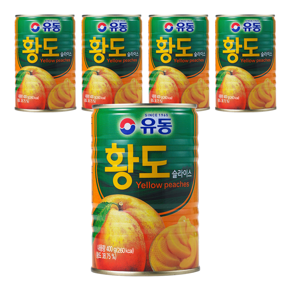 유동 황도 슬라이스 통조림 7,050원