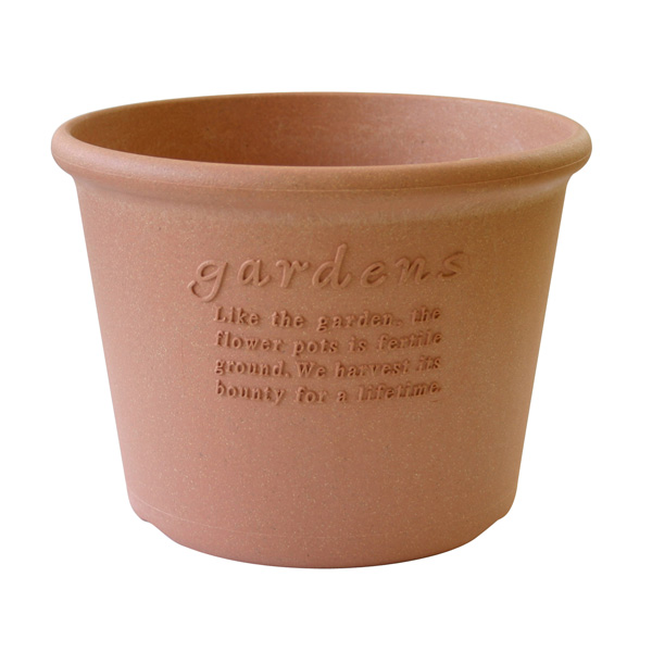 하치만 가든스 쉘로우 에코 화분 8호 (받침 포함), 1개, 언글레이즈드(아브레) 16,000원