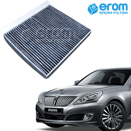 [이롬필터] 1+1 활성탄 자동차 에어컨필터 미세먼지,배기가스 차단 차량용 캐빈필터 15,600원