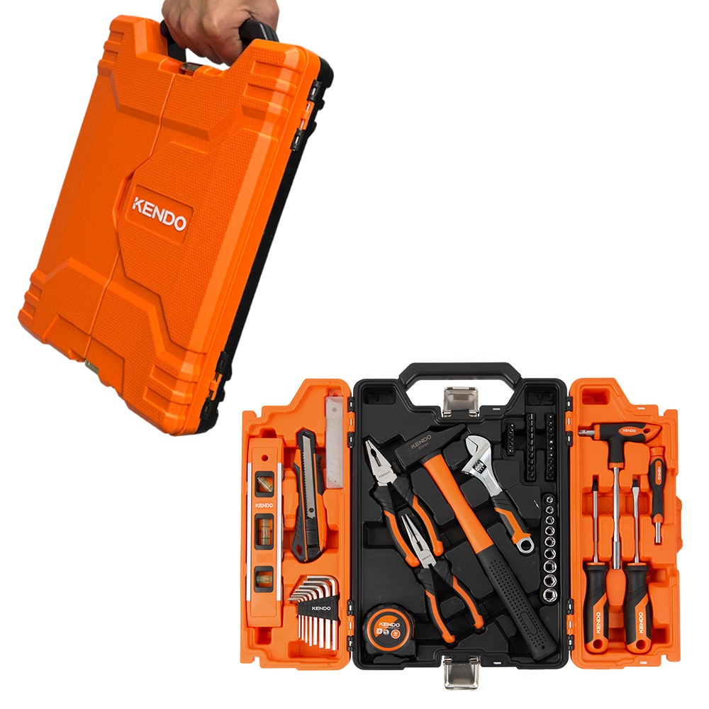 켄도 전문가용 다용도 수공구세트 59PC 현장 작업 90596CO, 1개 57,990원