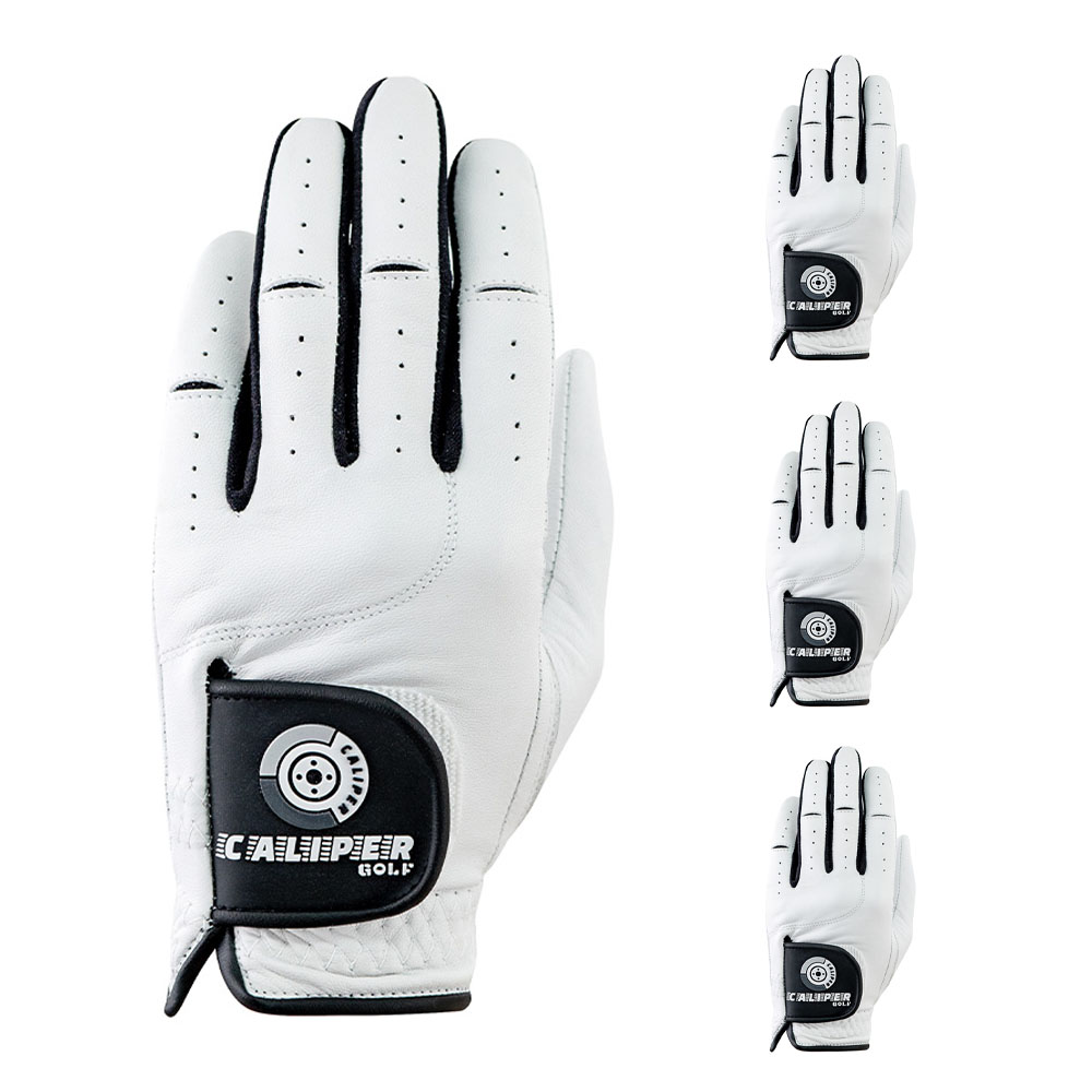 캘리퍼 남성용 올양피 왼손 골프장갑 흰색 4장, 4개 22,200원