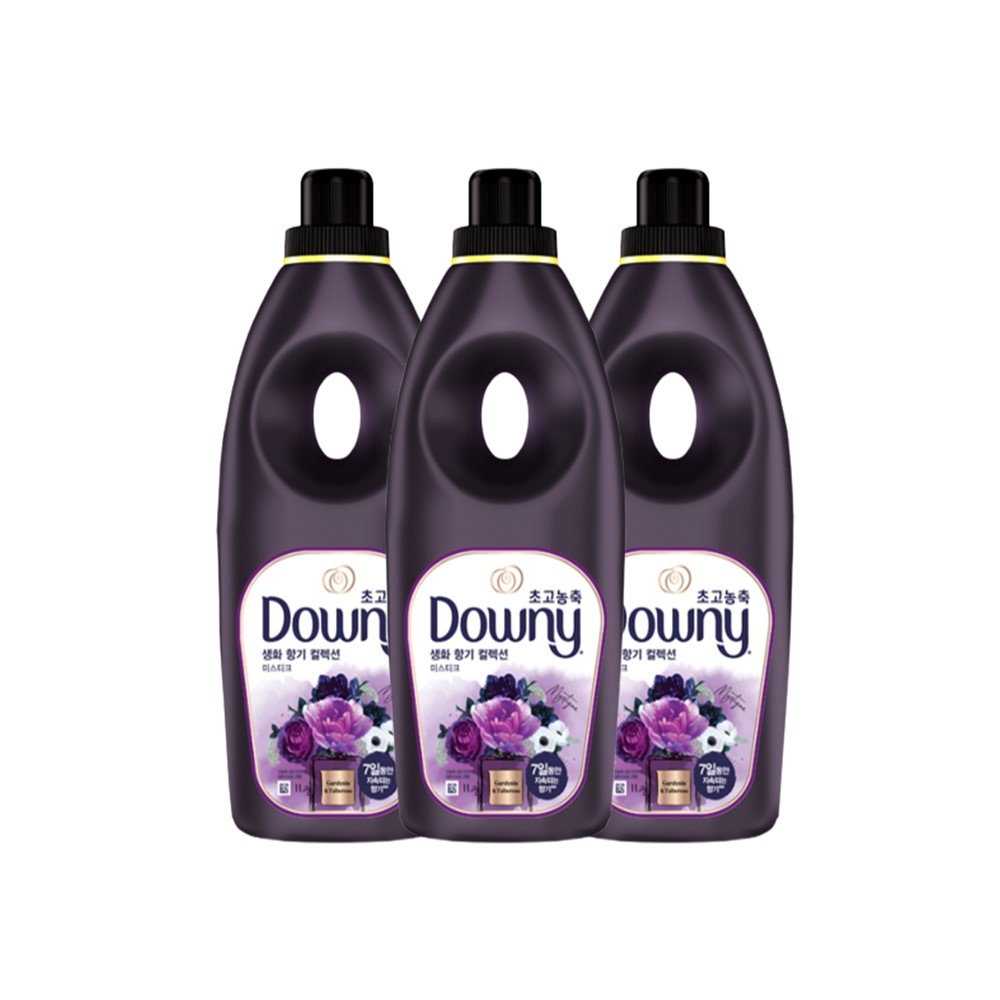 다우니 초고농축 퍼퓸 미스티크 섬유유연제 1Lx3개, 3개 22,900원