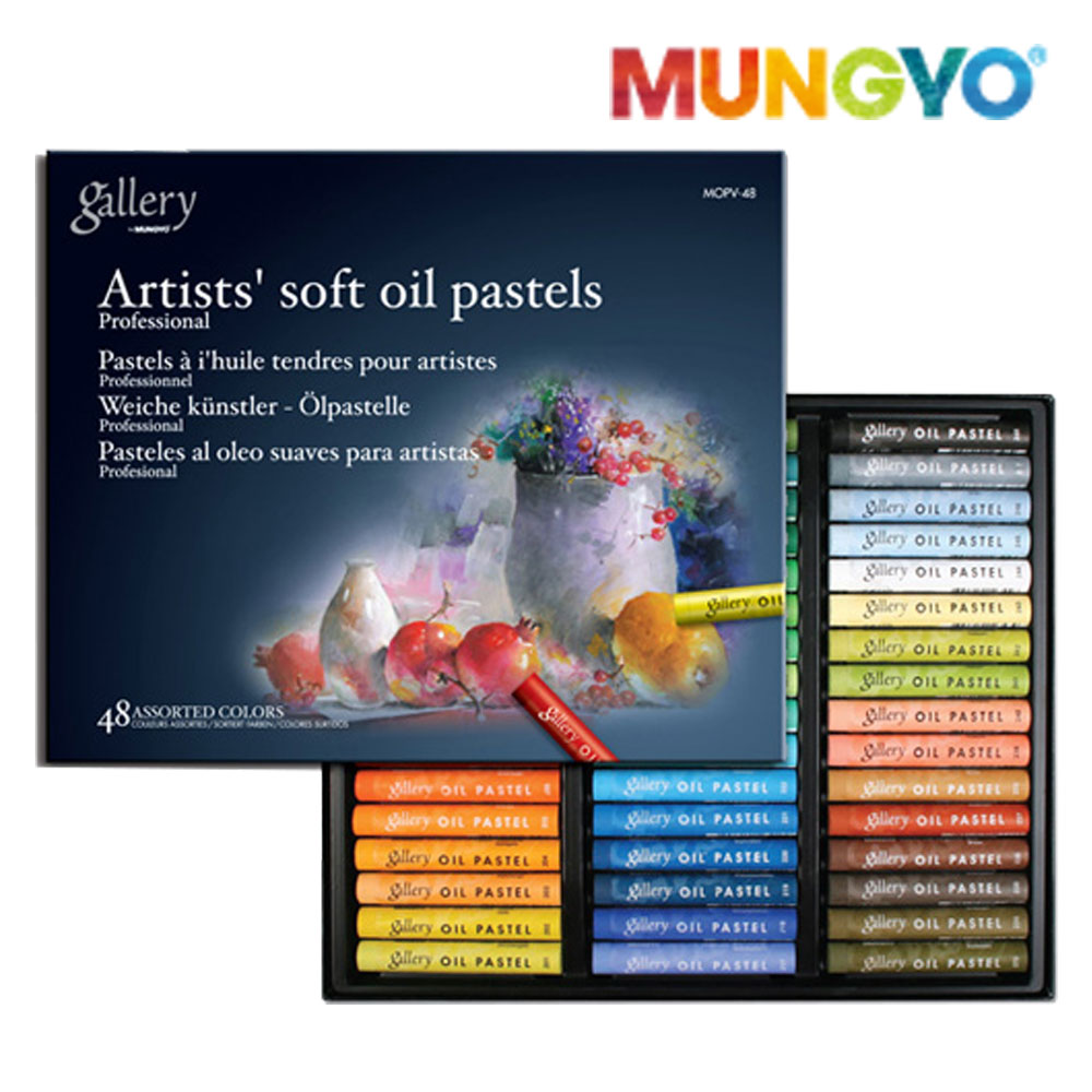 문교 갤러리 소프트오일파스텔 48색 세트 MOPV48 전문가용 20,690원