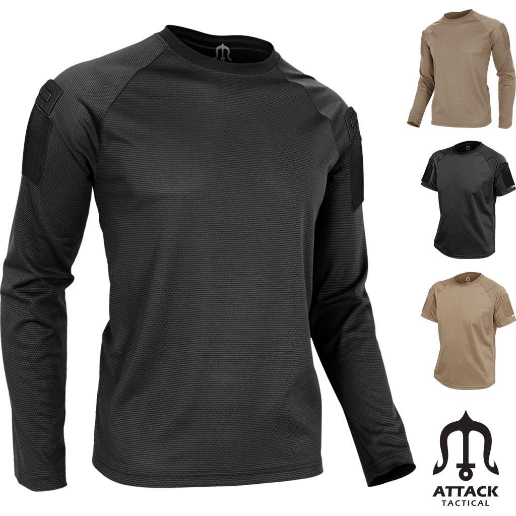 어택존 택티컬 티셔츠 국내생산 매쉬 기능성 군인 소방 특전 경호 밀리터리 로카 반팔 긴팔 티 빅사이즈 23,500원