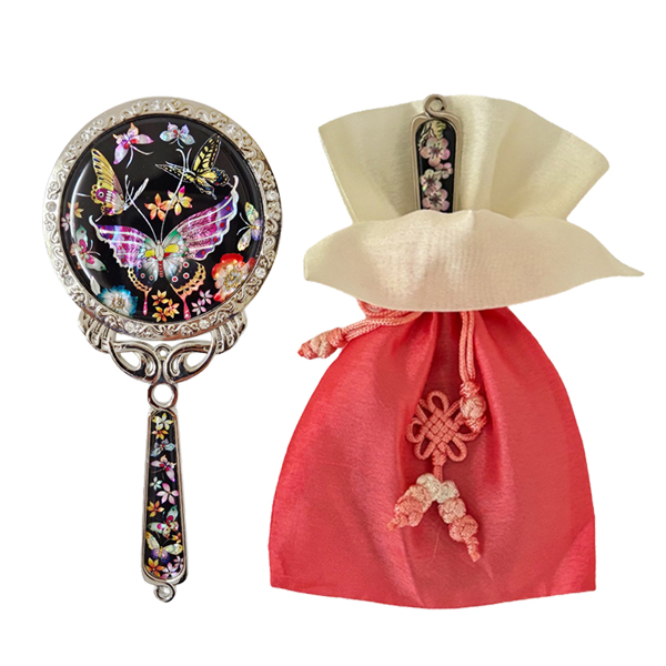 포미모어 자개손거울 전통 나전칠기 손잡이 미니 공주손거울 23,900원