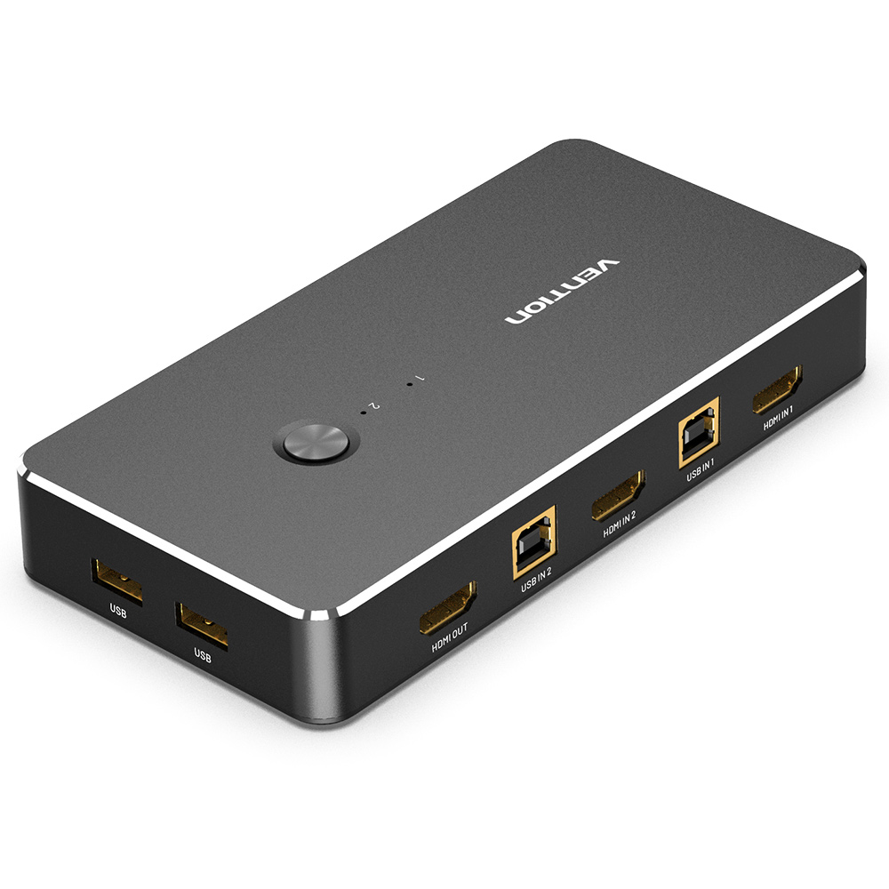 벤션 2 to 1 4K HDMI USB 포터블 KVM 스위치, AFRB0 49,900원