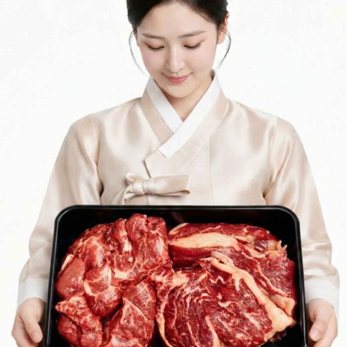 삼시세끼연구소 깊이가 다른 횡성한우 제수용 국거리 산적 한우 정육 선물세트, 1개, 900g 172,650원