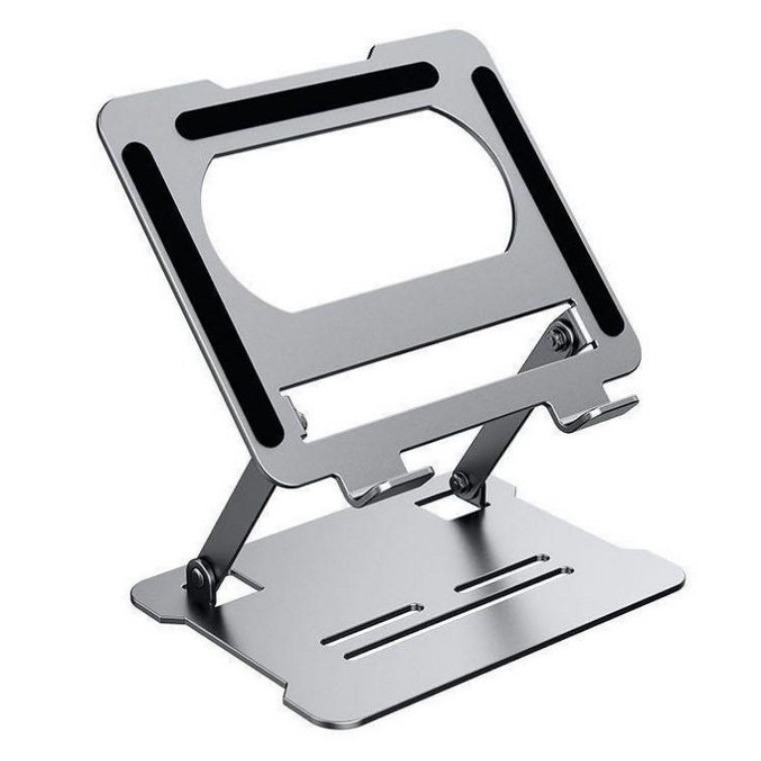 밀로뉴 쿨링홀 높이조절 튼튼한 노트북 거치대, 실버 12,100원