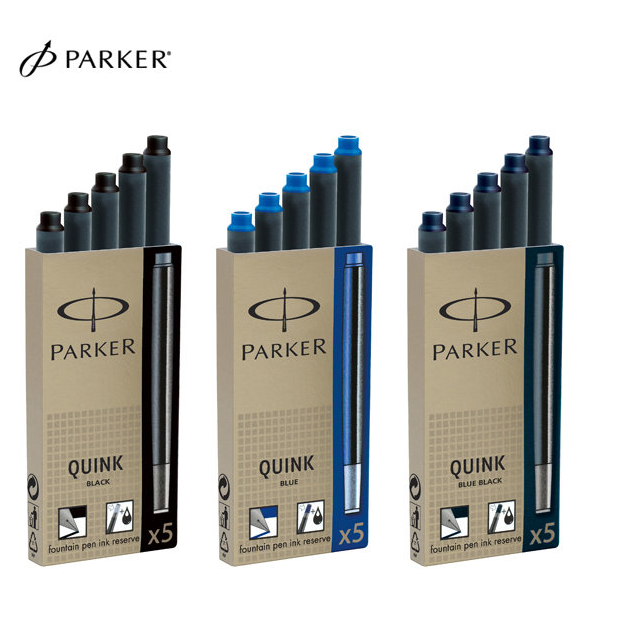 파카 만년필 스텐다드 잉크 카트리지 5개입 3칼라 7,700원