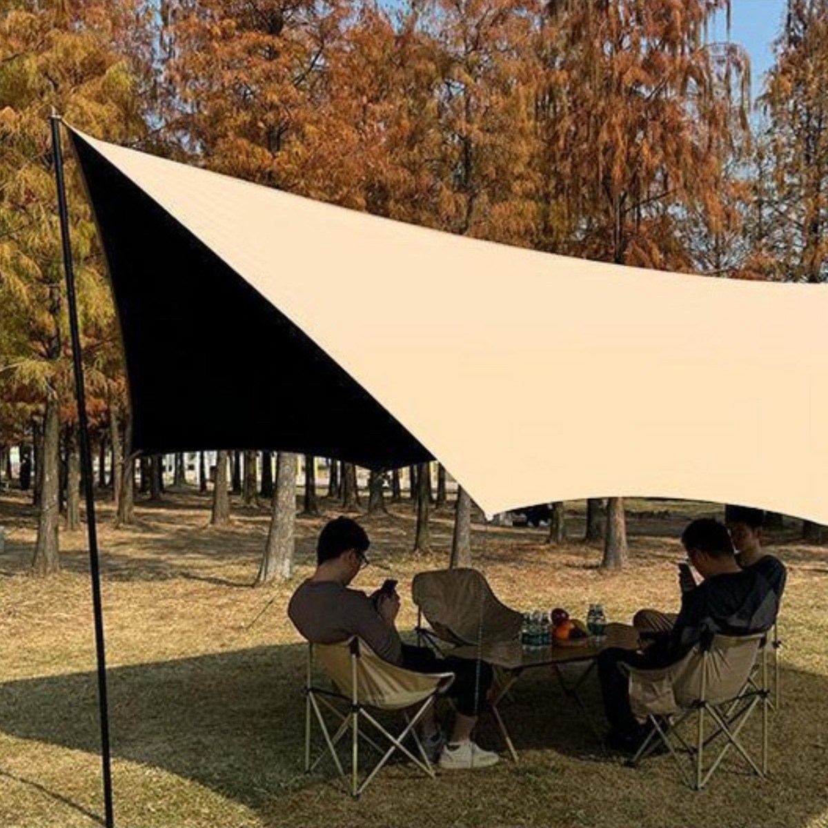 HAM  캠핑 와일드 블랙코팅 타프 야외 캠핑 텐트 피크닉 그늘막 비와 자외선 차단 휴대용 그늘막 56,880원