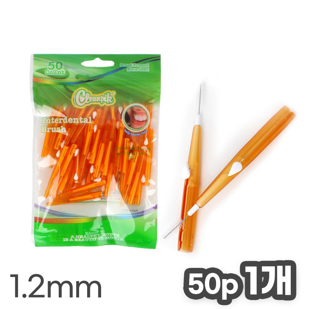 클린픽 치간 브러쉬 I형 오렌지 M 6,450원