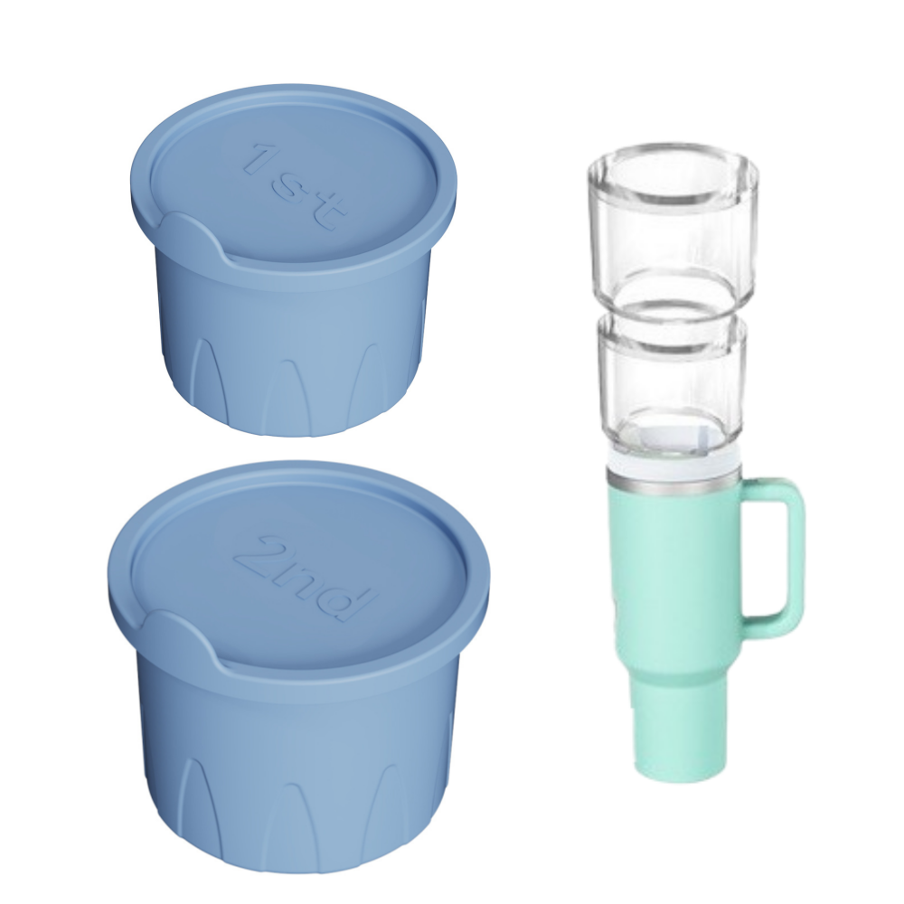 맬슨 실리콘 텀블러 얼음틀 아이스트레이 스탠리 호환, 1개, 스카이블루 10,300원