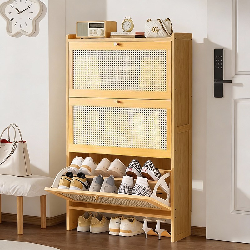 슬림형 신발 수납장 크림풍  2단 초슬림 신발장 70cm 79,610원