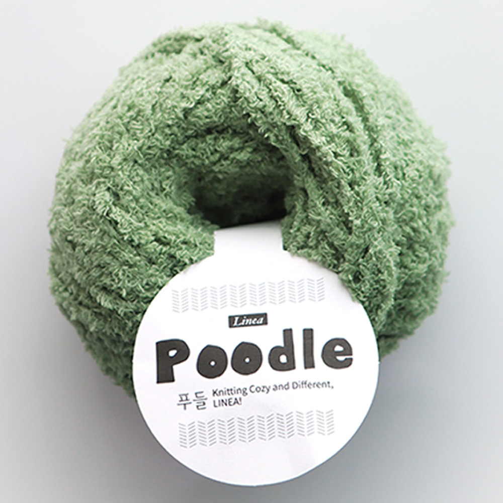 리네아 푸들 뜨개실 수면사 털실 극세사실 70g 6,000원