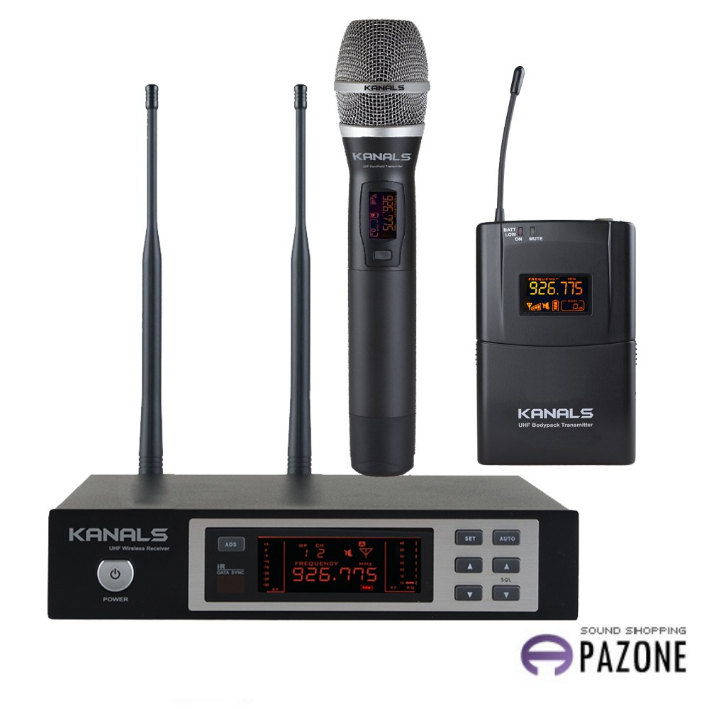 BK-1001A 카날스 1채널 공연용 강의용 보컬 교회 무선마이크 774,200원