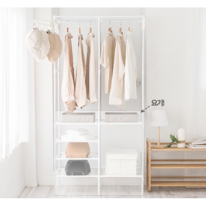 바나나빌딩 수납공간 완벽 한손 행거 28,190원