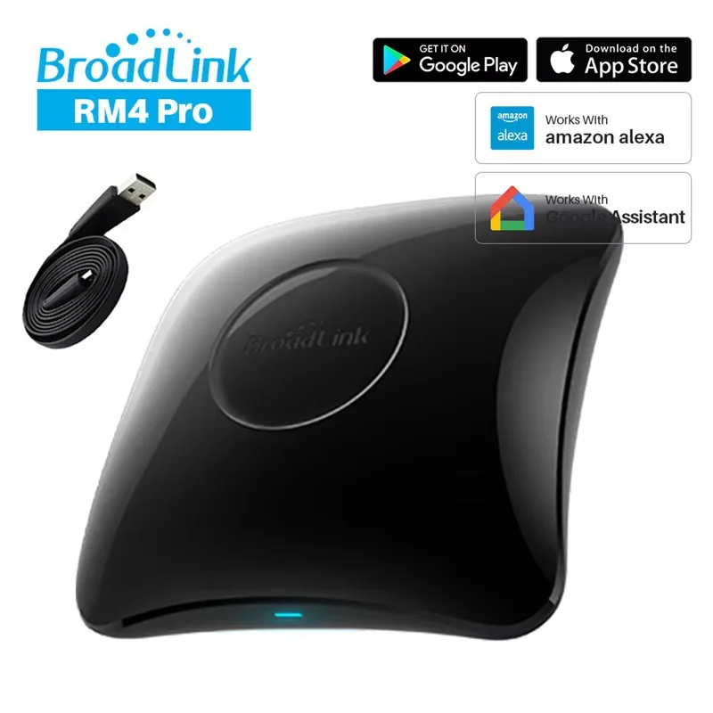 오리지널 브로드링크 RM4 프로 HTS2 IR RF WIFI 유니버설 스마트 리모컨 RM4Pro 스마트홈 자동화 알렉사와 56,700원