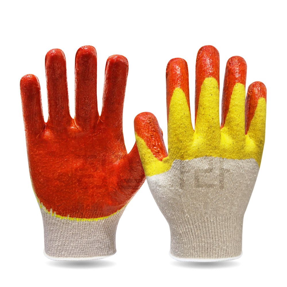 코팅장갑 반 노랑 흰 황 이중 완전코팅 43,330원