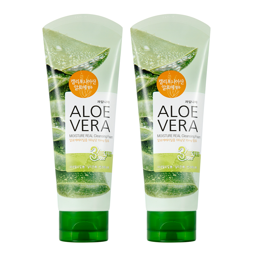 과일나라 알로에베라 모이스처 클렌징폼, 150ml, 2개 6,900원