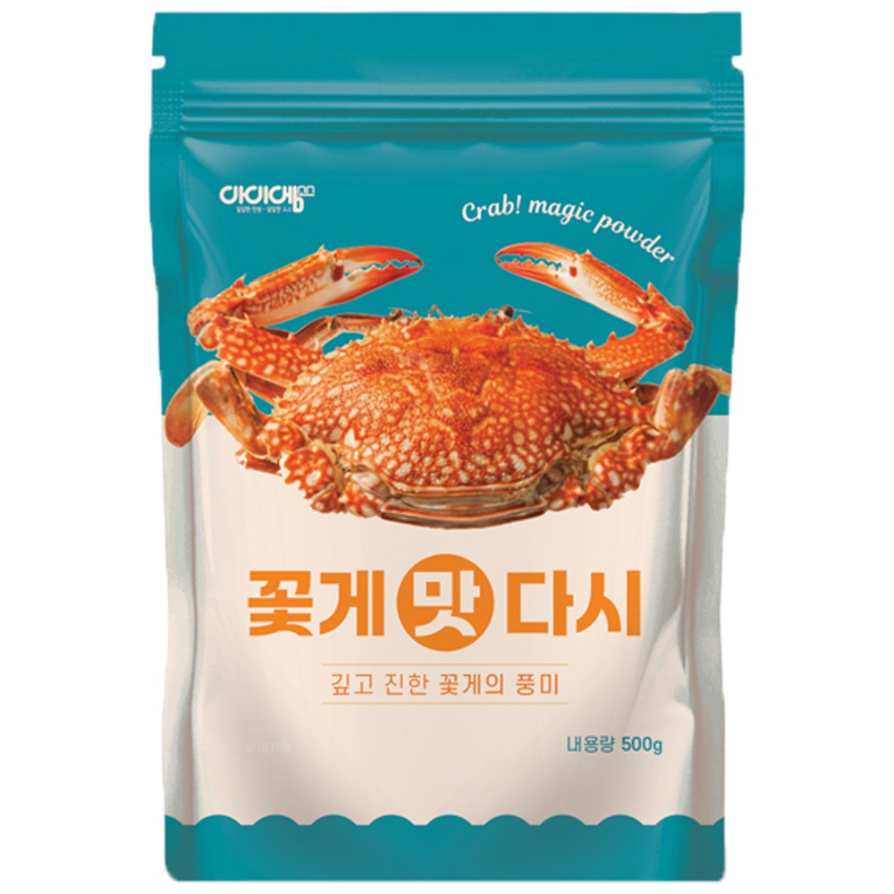 아이엠소스 꽃게맛다시 꽃게액젓 분말 가루 파김치 라면 육수 (당일발송보장), 500g, 1개 16,500원