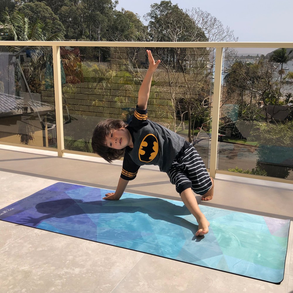 요가디자인랩 키즈 4mm 지오 블루 GEO blue 재활용 PET 극세사 요가 매트 77,210원