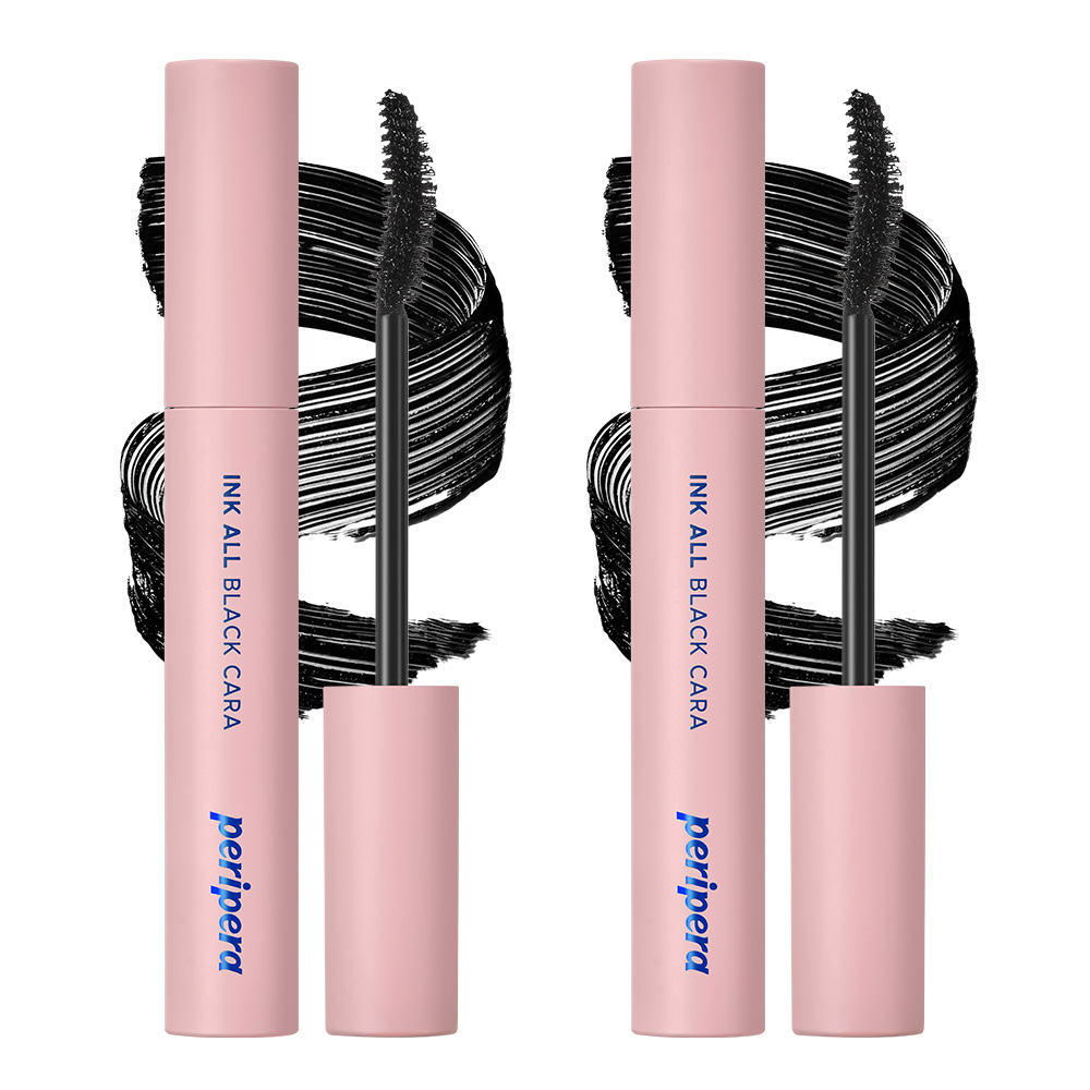 [1+1] 페리페라 잉크 올 블랙 카라, 001 롱컬링, 2개 21,000원