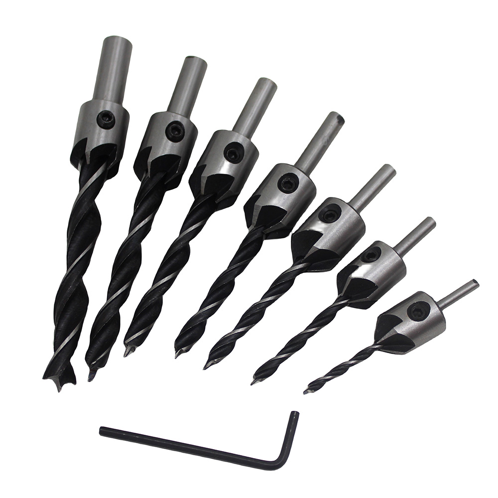 하미유통 목공용 이중드릴비트 7종세트 13,600원