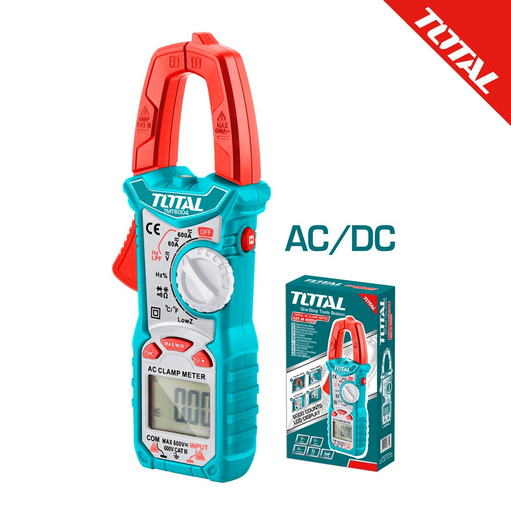 토탈공구 디지털 클램프 멀티미터 - TMT46004 43,800원