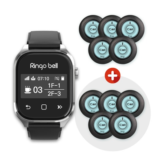 GB-750WP 방수  IP68 페이져 1개 GST-90N 5 세트 5개 벨증정 식당벨 호출벨 181,500원