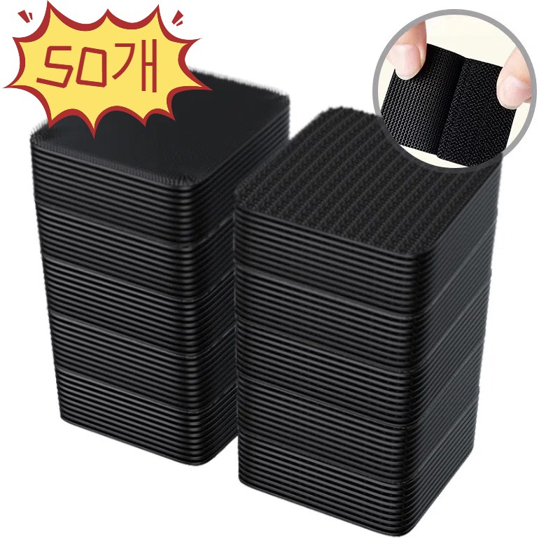 40000KM 초강력 찍찍이 벨크로 양면 테이프 담요 쿠션 발 매트 고정 찍찍이테이프 12,900원