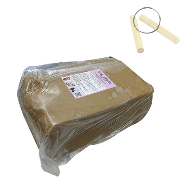 찰흙 20kg+흙자름줄 / 조소용 도예용 점토 옹기토 클레이 21,900원