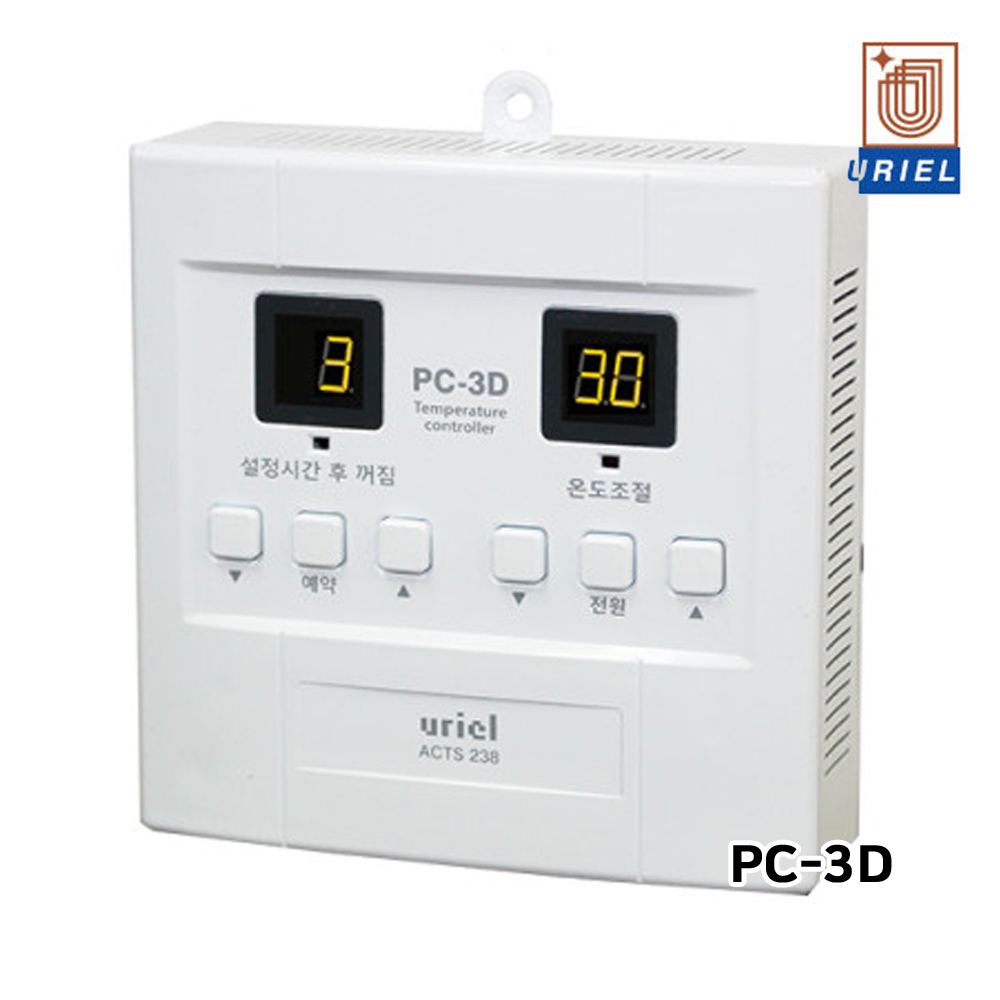 전기판넬 온도조절기 모음전, (6) 1난방 PC-3D(10매용) 28,000원