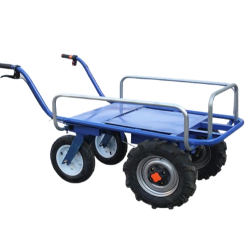 힘쎈 전동 구루마 운반차 농업용 리어카 수레 구르마 투빈스 손수레, 1개 669,000원