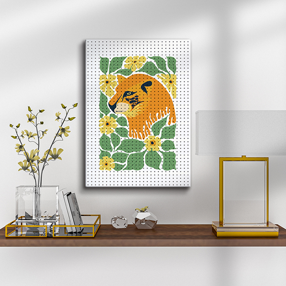 타공판닷컴 인테리어용 UV 프린팅 타공판 700 x 1500 mm, 1개, 강렬한 눈빛 104,890원