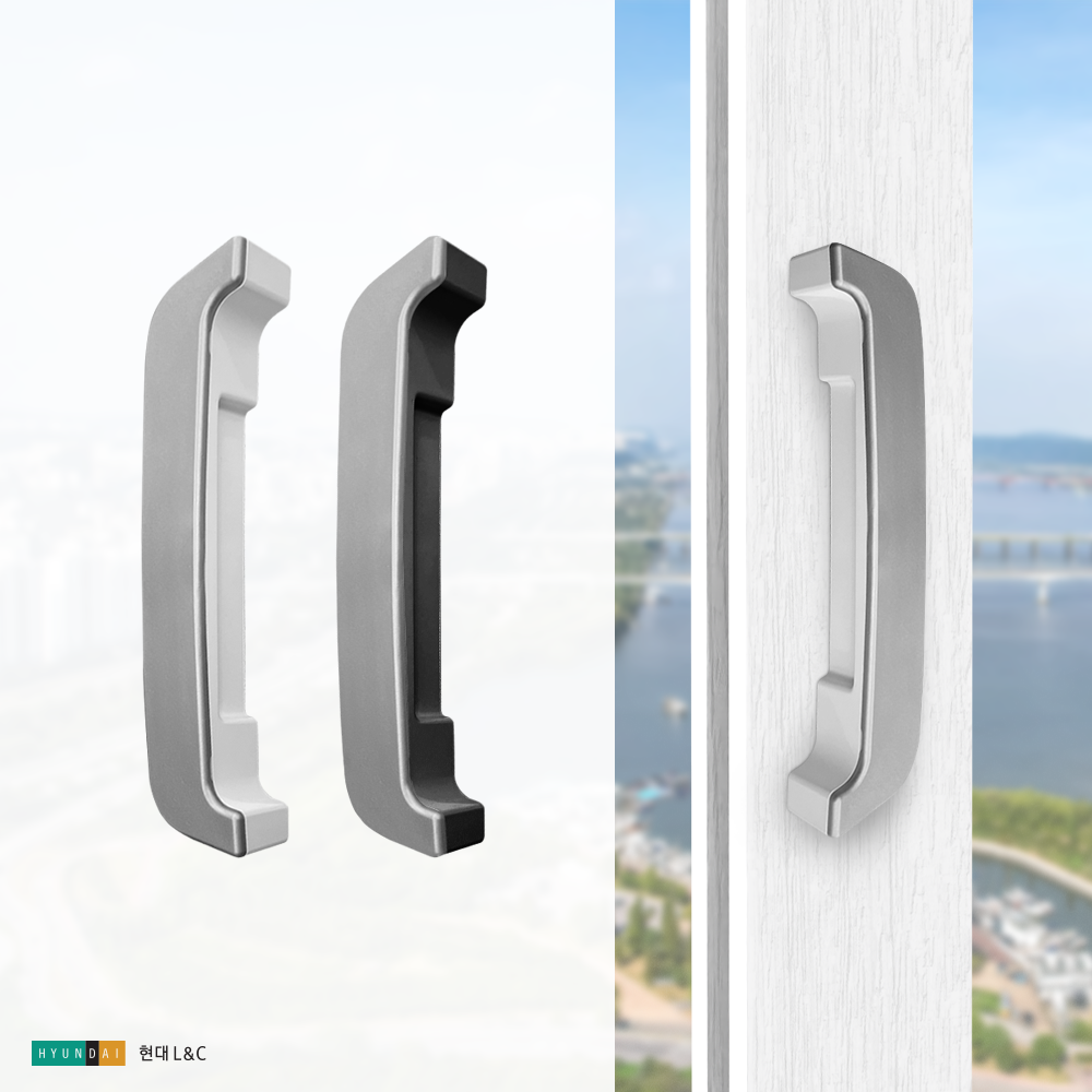 현대L&C 고정형 샷시손잡이 셀프교체가능 인테리어 창문 핸들, 1개 6,900원