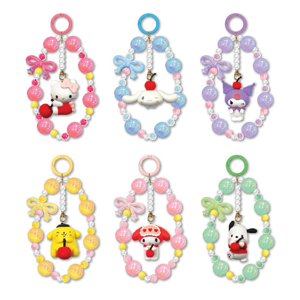 산리오 캐릭터 슈가팝 피규어 스트랩, 6P(중복없음) 33,380원