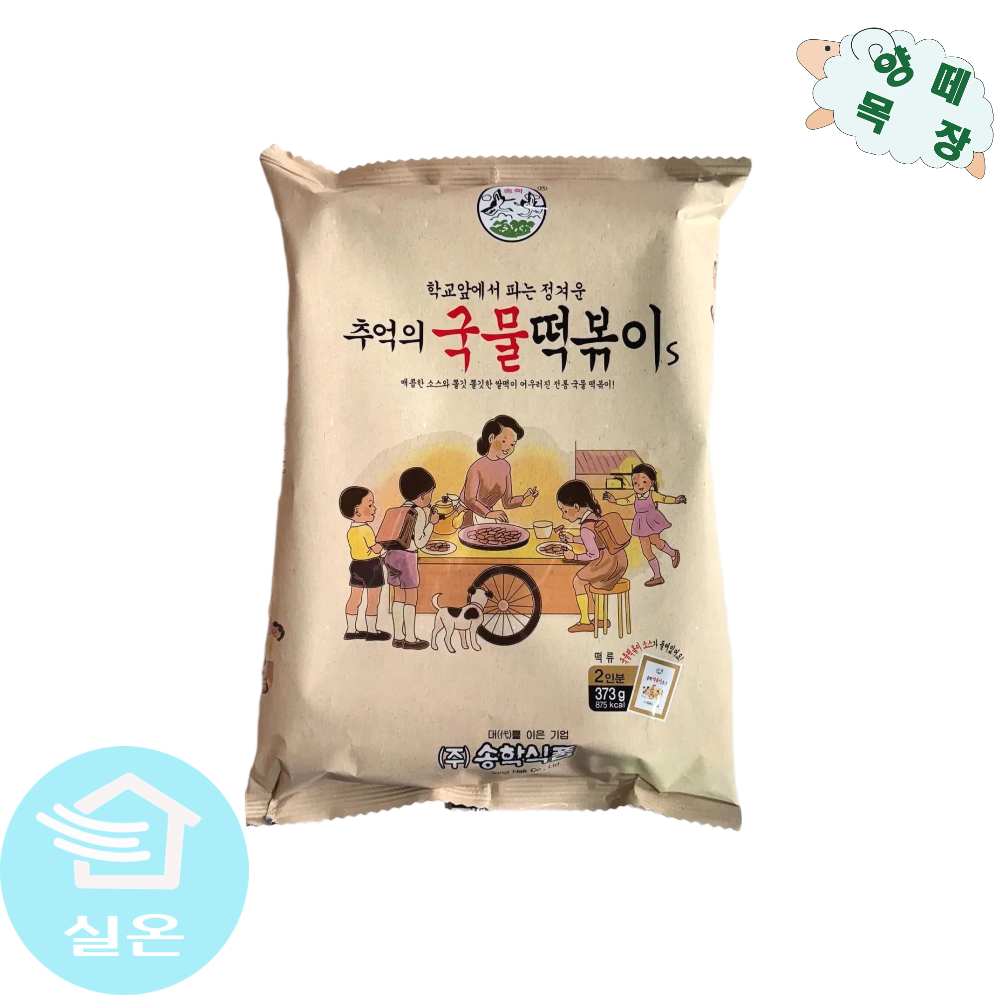 송학 추억의 국물떡볶이S 373g, 2개, 373g 8,580원