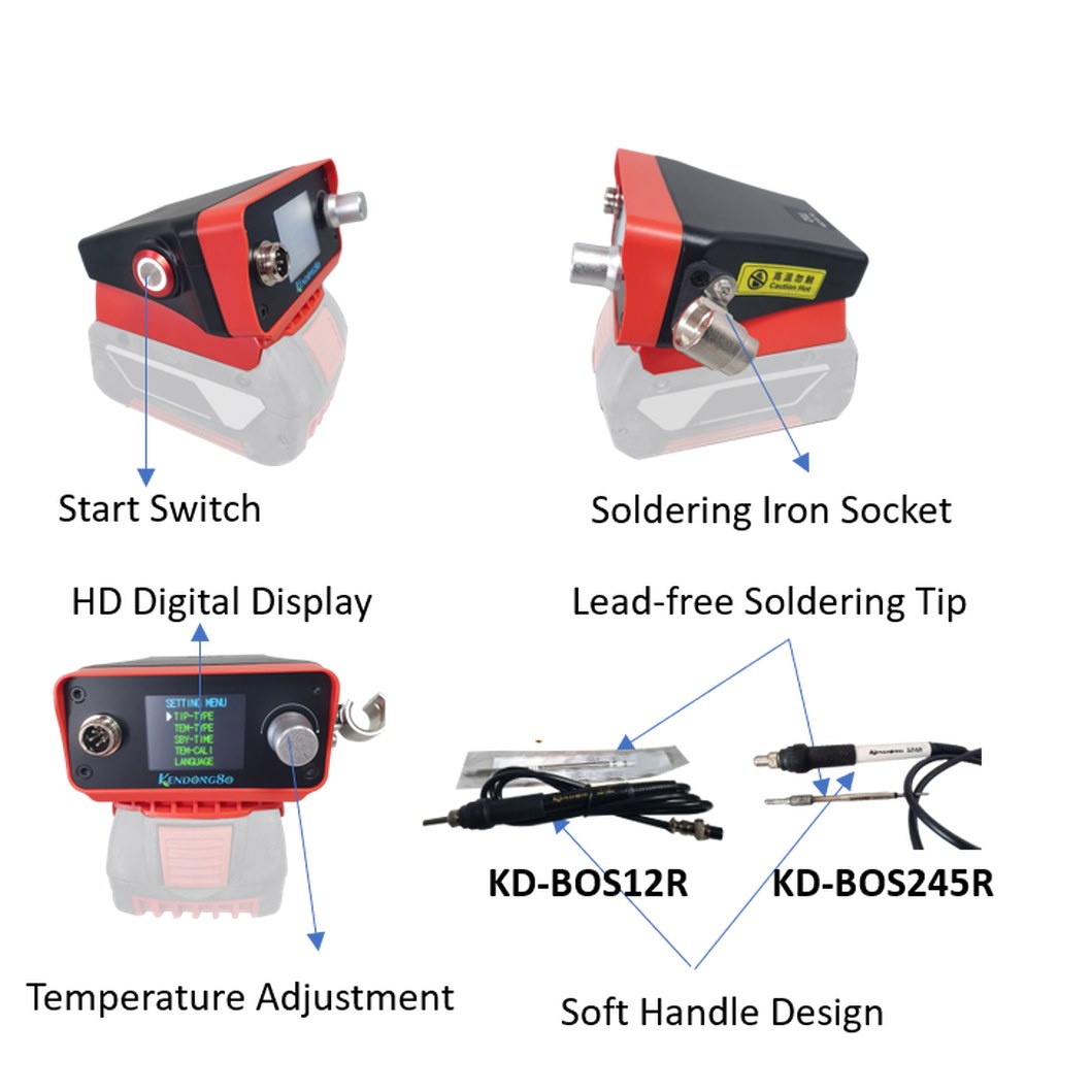 패키지 Bigfoot 호환용 하이코 인두기 납땜 국산 유무선 온도조절 161,000원